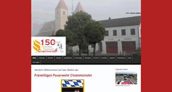 Desktop Screenshot of feuerwehr-chammuenster.de